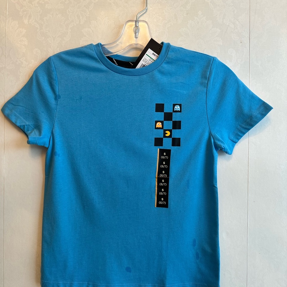 Kids Pac Man T-Shirt size small 7-8